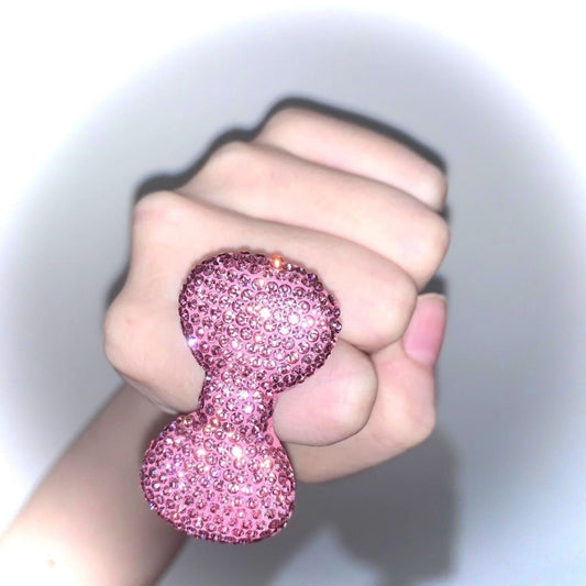 Pink Bow Statement Ring by Sylrena — product photo