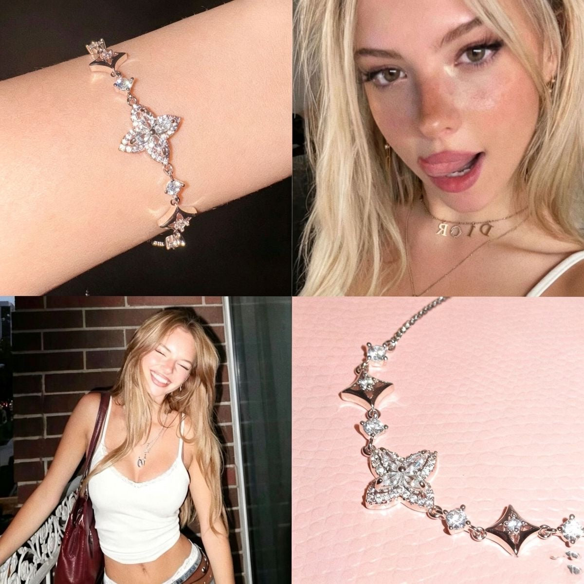 Four Point Star Bracelet by Sylrena — product photo