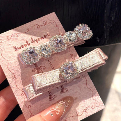 Bow Diamond Hairpin | Pair by Sylrena — product photo